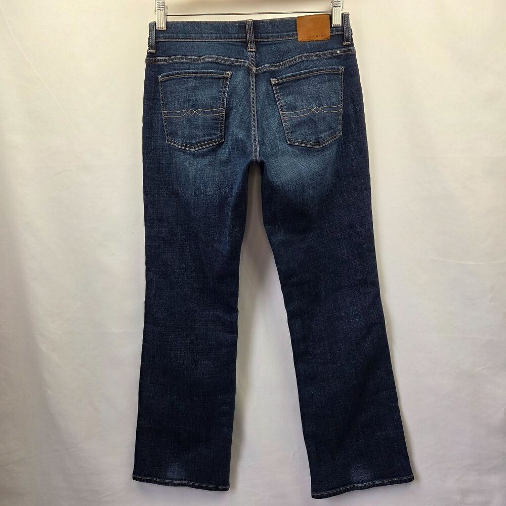 Lucky Brand Easy Rider Bootcut Jeans Dark Wash Size 4 - Picture 4 of 14